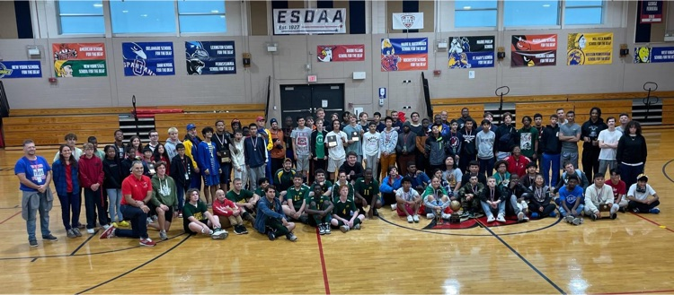 all teams from the tournament together 